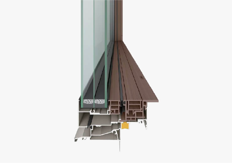 トリプルガラスサッシ